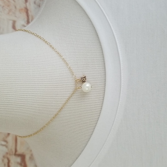 New Ralph Lauren Faux Pearl Pendant Necklace - Picture 2 of 7